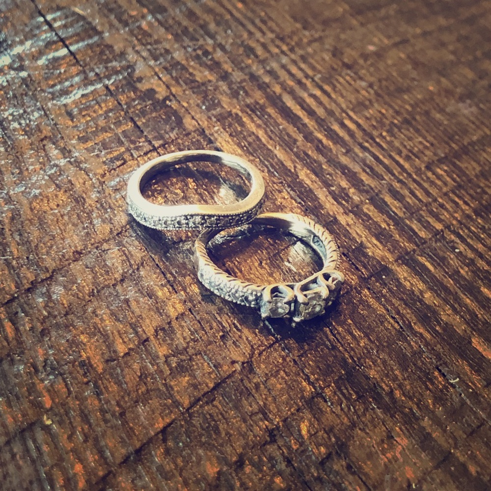 Engagement Ring & Wedding Band Set 👰🏻